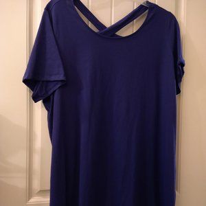 Women's Set of 3 Roaman's Crisscross-Back Ultimate Tunic SZ 22/24